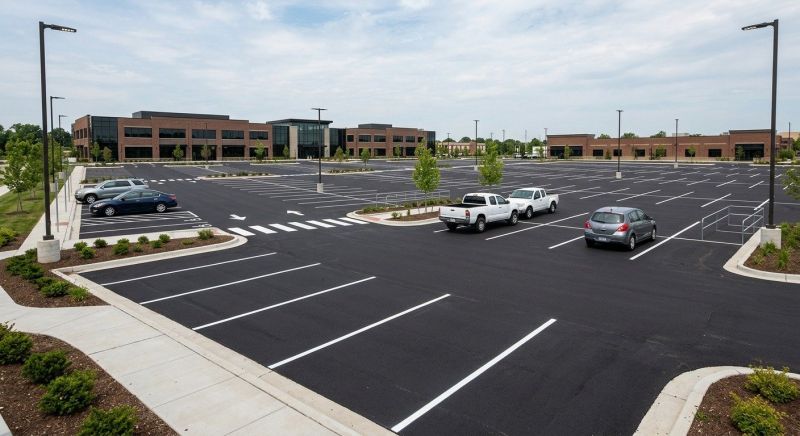 Parking Lot Renovation in Little Rock, AR