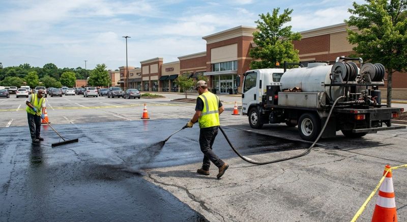 Parking Lot Resurfacing in Columbus, OH