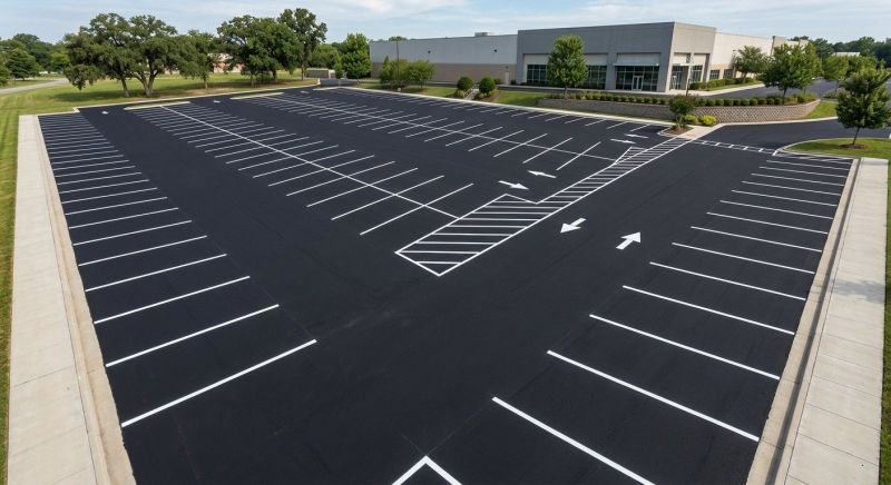 Parking Lot Striping in Alpharetta, GA