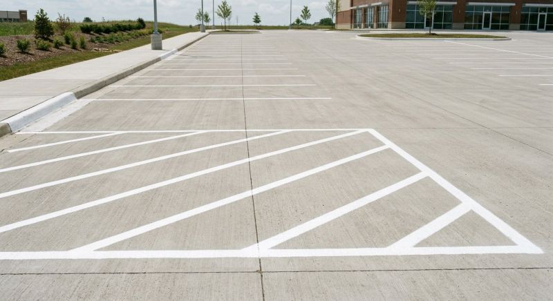 Parking Lot Striping in Suwanee, GA
