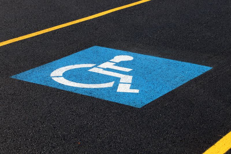 Parking Space Marking in Alpharetta, GA