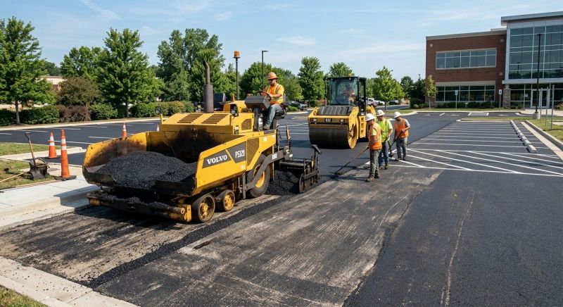 Parking Space Paving in Los Angeles, CA