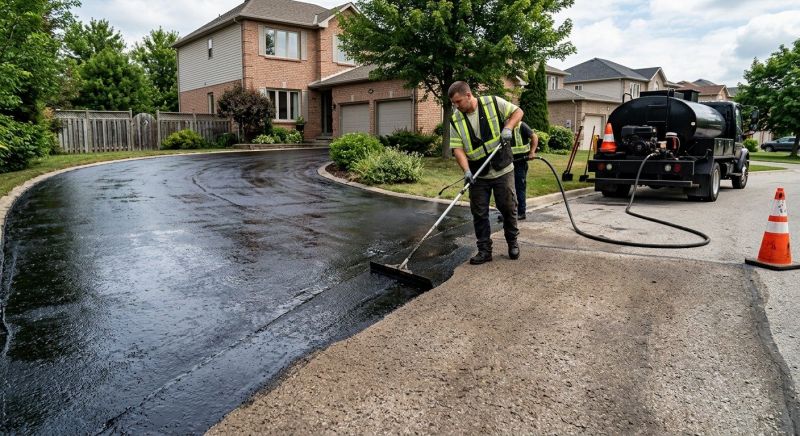 Residential Asphalt Sealing in Columbus, OH