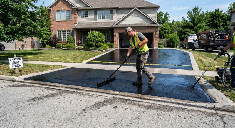 Residential Asphalt Sealing in Columbus, OH
