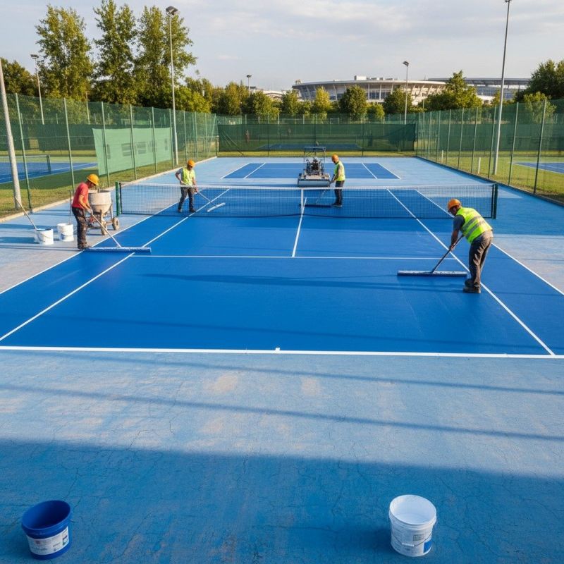 Sports Court Resurfacing in San Antonio, TX