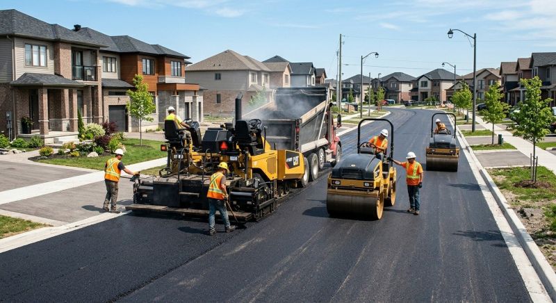 Street Paving in Little Rock, AR