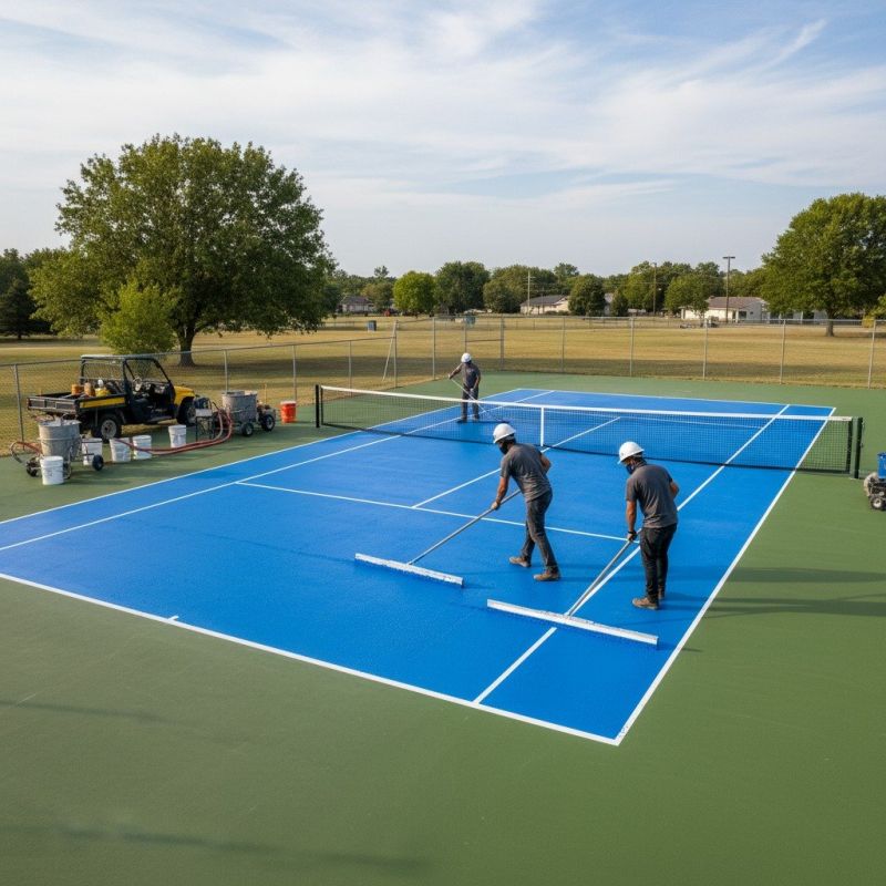 Tennis Court Repair Service in Greenville, SC